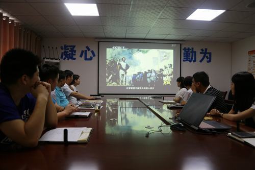 渭南分公司喜迎八一建军节  共话忠诚与担当