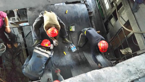 洗选煤运营公司：“三举措”缩短 101胶带机更换胶带工期