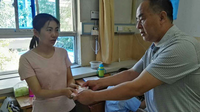 天工公司用亲情传递爱的接力