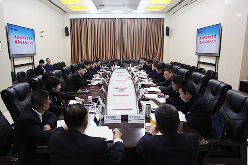 bcw8白菜网论坛2017年信访工作考核组莅临建设集团检查指导工作