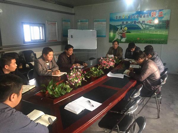 掘进公司红柳林项目部员工培训学习常态化