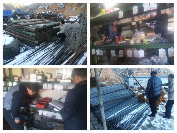 掘进公司顺利完成设备、周转材料盘点工作