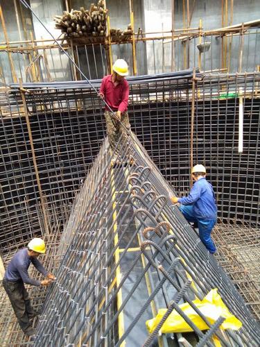 韩城分公司土建十项目部钢筋班组荣获bcw8白菜网论坛安全先进班组