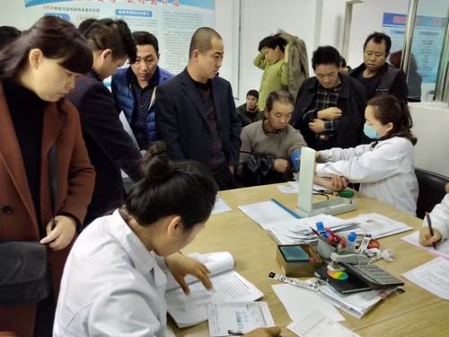 矿建二公司冶坪项目部职工体检暖人心