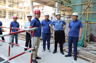 刘合理莅临陕煤建设汉中公司调研指导工作