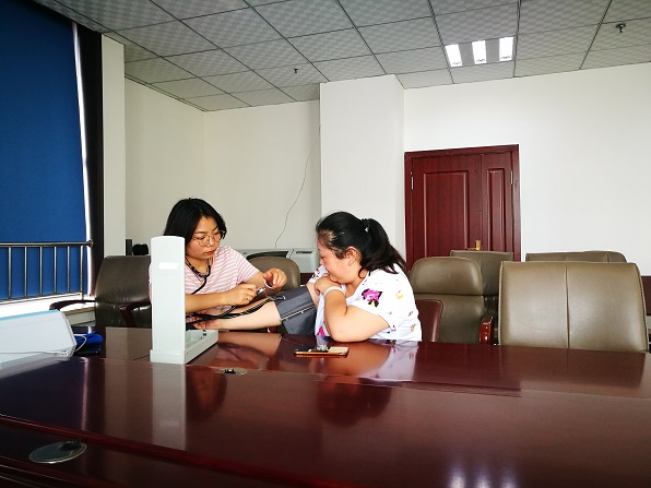 陕煤建设设计研究院开展“服务员工、健康行动”活动