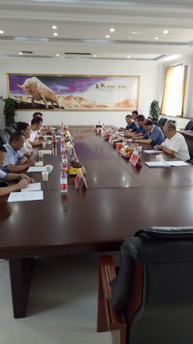 刘合理莅临陕煤建设韩城分公司检查指导工作