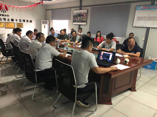 陕煤建设天工公司对标陕一建安装公司 助力陕煤研究院二期工程创优筹划