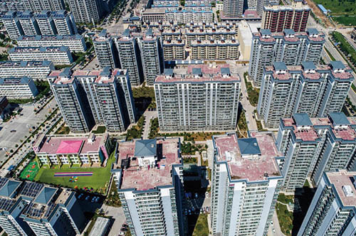 韩城分公司承建的新梅苑小区掠影