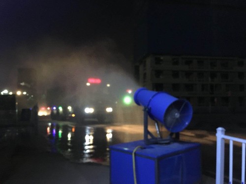 陕煤建设铜煤公司蓝山水岸项目多措并举加大扬尘治理保卫蓝天