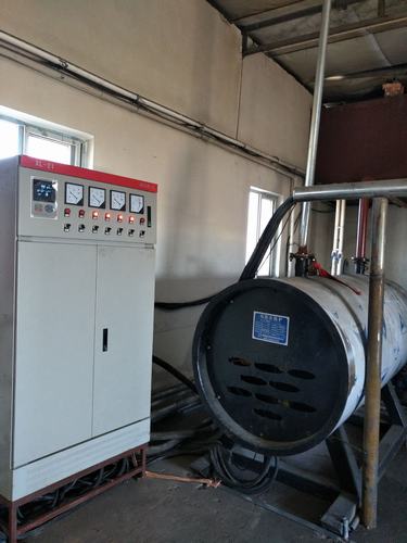 陕煤建设掘进公司:首台电热锅炉投入使用