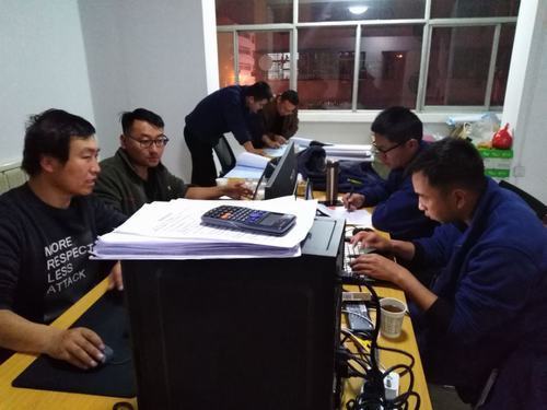 靖神铁路项目指挥部平凡的一夜