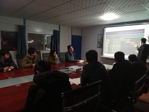 陕煤建设铜煤公司基层项目部利用冬季抓学习筑牢安全屏障