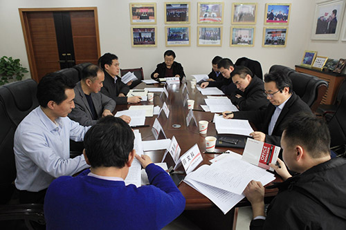 bcw8白菜网论坛第一督导组莅临建设集团检查指导工作