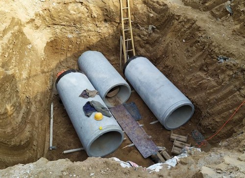 陕煤建设铜煤公司安装项目部利用新工艺、新技术加快推进小区工程建设