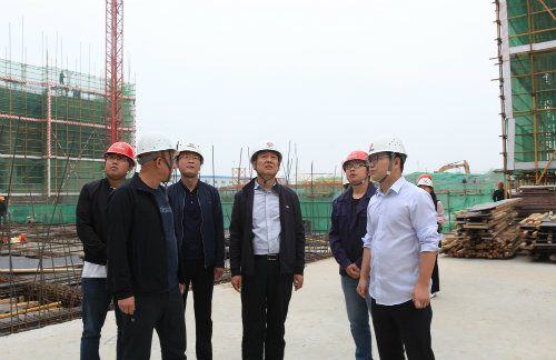 侯本英到秦汉新城住宅基地检查指导工作