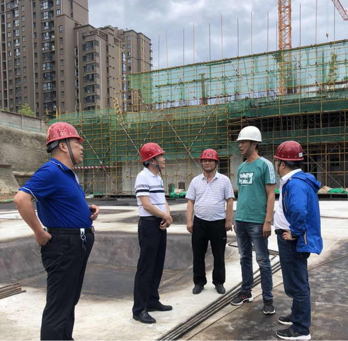 杨让顺调研蓝山水岸项目