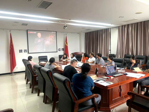 陕煤建设公司开展“不忘初心、牢记使命”主题教育专题党课