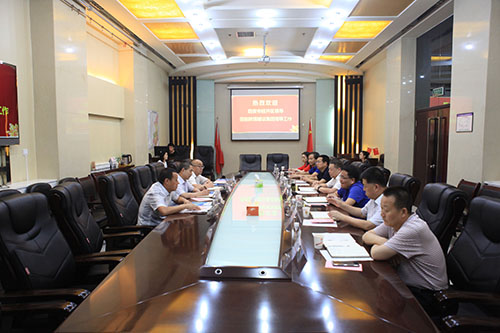 西安市经开区与vsport体育交流座谈