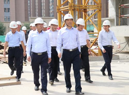 省国资委、bcw8白菜网论坛第三督导组一行深入陕煤建设进行安全大排查大整治督导检查