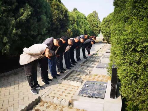 陕煤建设澄合分公司各项目部积极行动开展英烈纪念活动