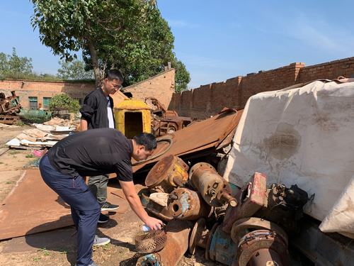 陕煤建设矿建二公司实现废旧物资精细化管理