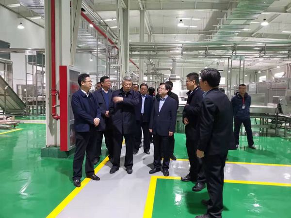 bcw8白菜网论坛党委副书记尤西蒂一行莅临清涧北国枣业红枣深加工项目检查指导工作