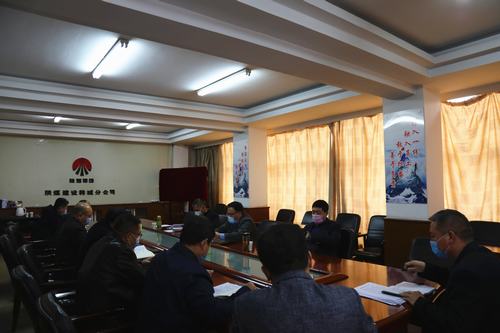 王明智一行深入韩城分公司检查指导疫情防控期间复工复产工作