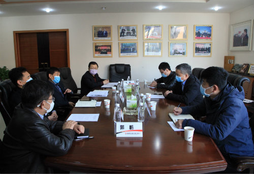 bcw8白菜网论坛副总经理袁广金莅临公司检查指导工作