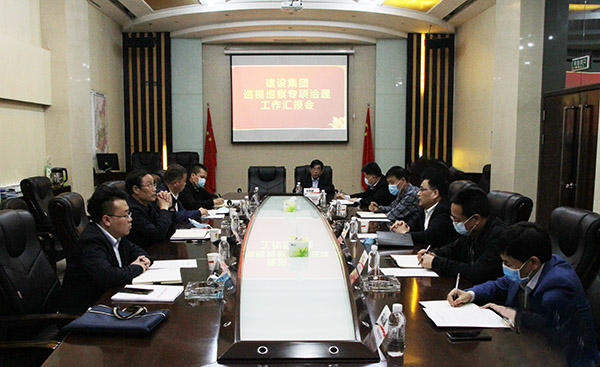 bcw8白菜网论坛检查指导建设集团巡视巡察专项治理工作