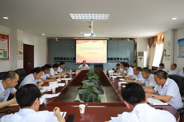 陕煤建设洗选煤运营公司全面开展反腐倡廉宣传教育月系列活动