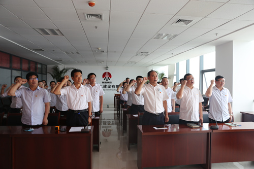 天工公司开展庆祝建党99周年主题党日活动