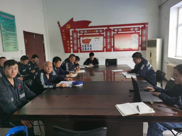 陕煤建设洗选煤运营公司红柳林洗煤厂项目部党支部：反腐倡廉 警钟长鸣