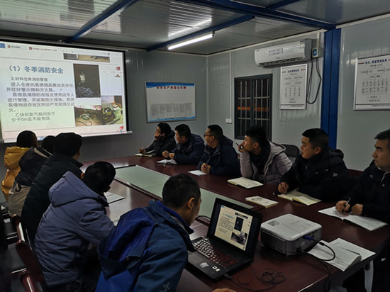 陕煤建设汉中分公司稳扎稳打 按下冬期施工“快进键”