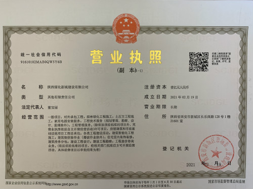 陕煤建设在西安市新城区组建区域公司