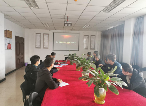 陕煤建设机电安装公司彬长项目部安全生产两不误