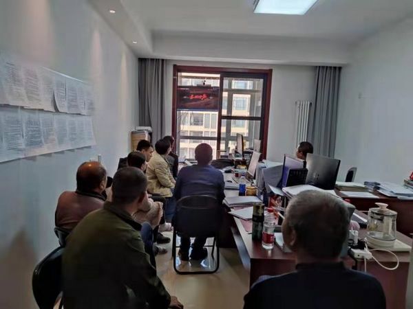 陕煤建设天工公司土建二部党支部党史学习热情高