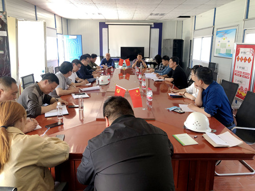 陕煤建设召开山水逸境项目协调推进会