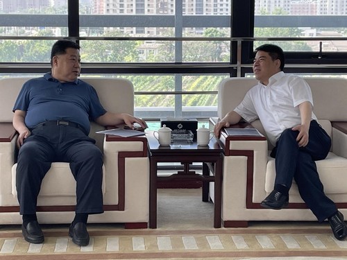 王宁一行前往渭南进行项目调研