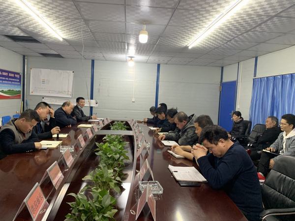 陕煤建设矿建二公司小保当第三项目部以谈促改推进施工安全