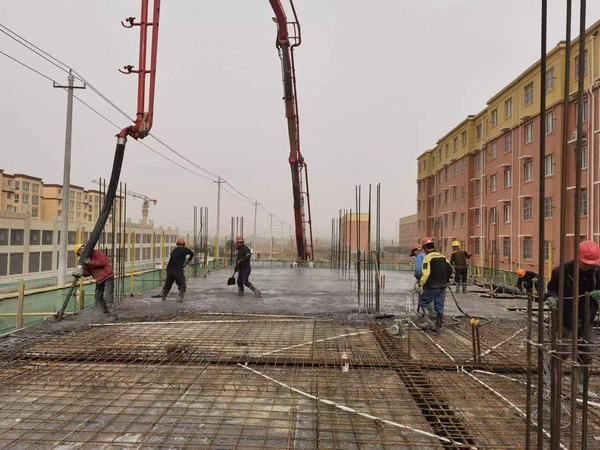 陕煤建设澄合分公司抓住有利时机 加快施工进度