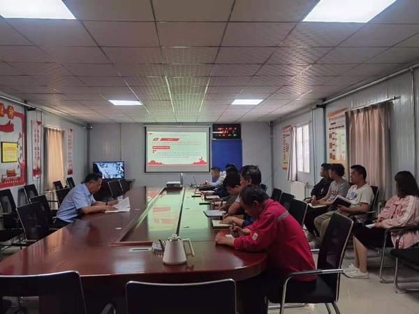 陕煤建设矿建二公司车村项目部党支部:从党史学习教育中汲取奋进力量