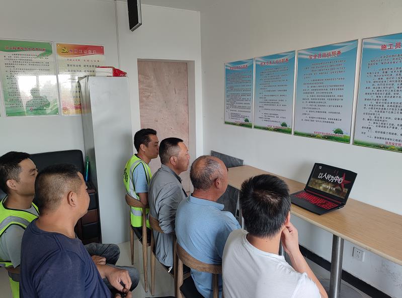 陕煤建设绿宇公司：第十一项目部提高学习党史思想觉悟  筑牢信仰之基