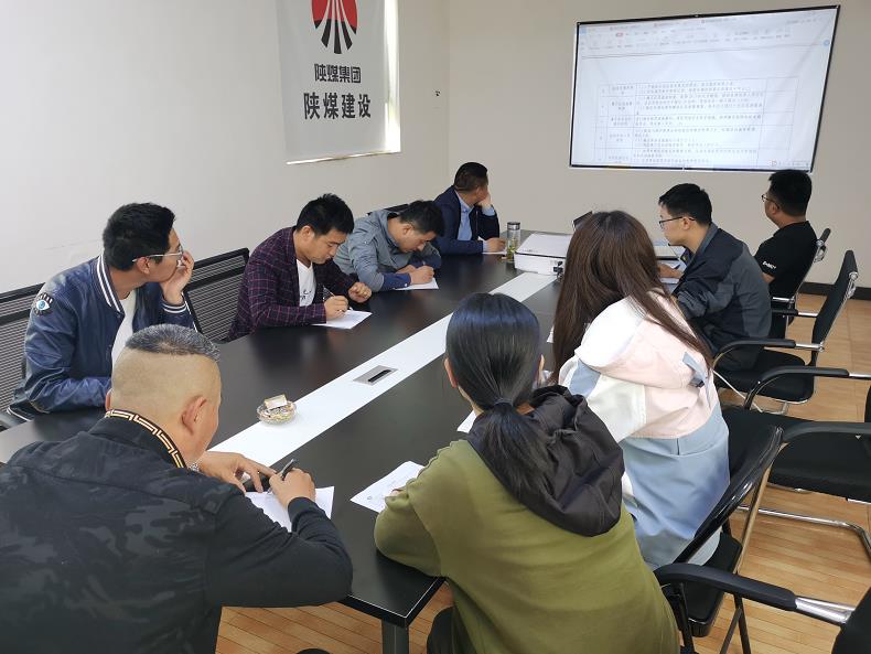 陕煤建设绿宇公司:坚持开展“人人当讲师” 树立常态化学习意识