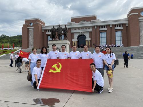 陕煤建设市场开发分公司开展“走进照金、探寻初心”主题党日活动