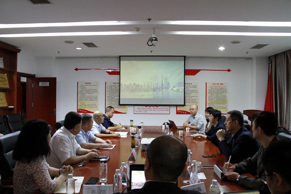 陕煤建设与西安顶禾苑实业有限公司开展项目合作交流