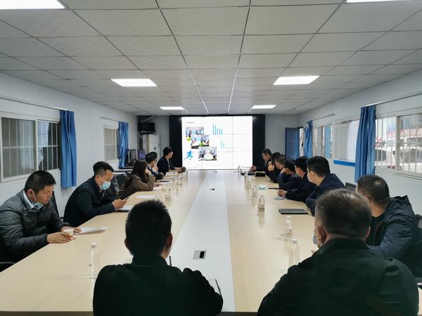 杨让顺带领绿城颐合地产莅临韩城分公司开展项目管理考察交流