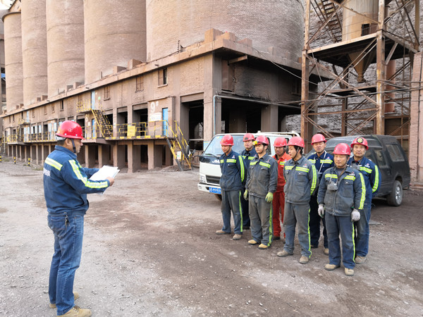 陕煤建设机电安装公司酒钢项目部“两个到位”抓实冬季安全生产
