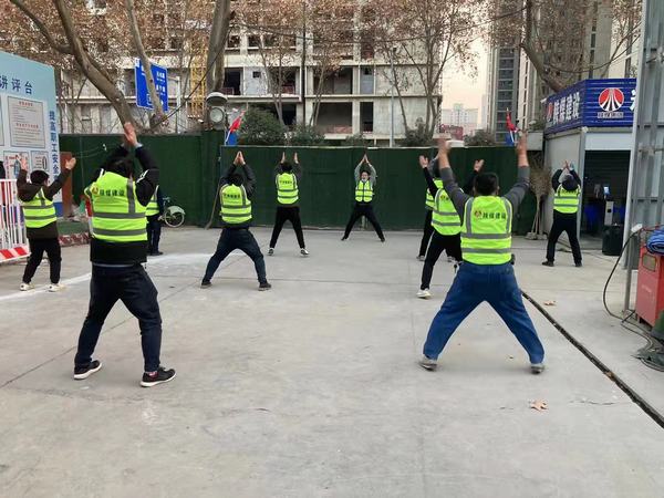 看,陕煤建设铜煤公司第二项目部疫情防控期间的健康生活