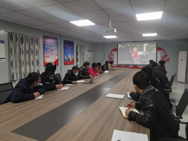 陕煤建设矿建二公司组织开展廉政教育周活动